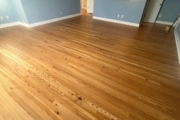 Heart Pine flooring upstairs.