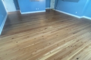 Heart Pine flooring upstairs.