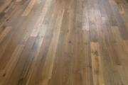 Installed White Oak flooring.