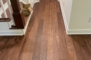 Installed White Oak flooring.