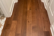 Installed White Oak flooring.