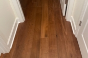 Installed White Oak flooring.