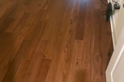 Installed White Oak flooring.