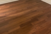 Installed White Oak flooring.