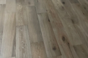 Installed French Oak flooring.