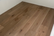 Installed French Oak flooring.