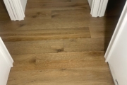 Installed French Oak flooring.