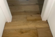 Installed French Oak flooring.