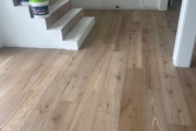 Installed French Oak flooring.