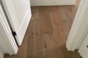 Installed French Oak flooring.