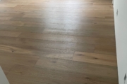 Installed French Oak flooring.