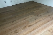 Installed French Oak flooring.