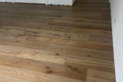 Installed French Oak flooring.