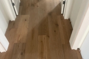 Installed French Oak flooring.