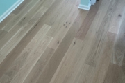 Installed White Oak flooring.