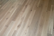 Installed White Oak flooring.