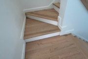 New Red Oak treads and landings.