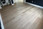 White Oak flooring installed in plank.