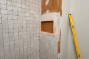 Bathroom renovation.