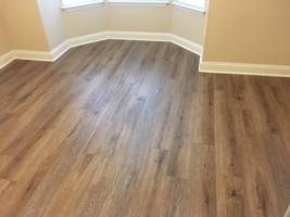 installed oak look Luxury Vinyl Plank flooring - home page - from 2018